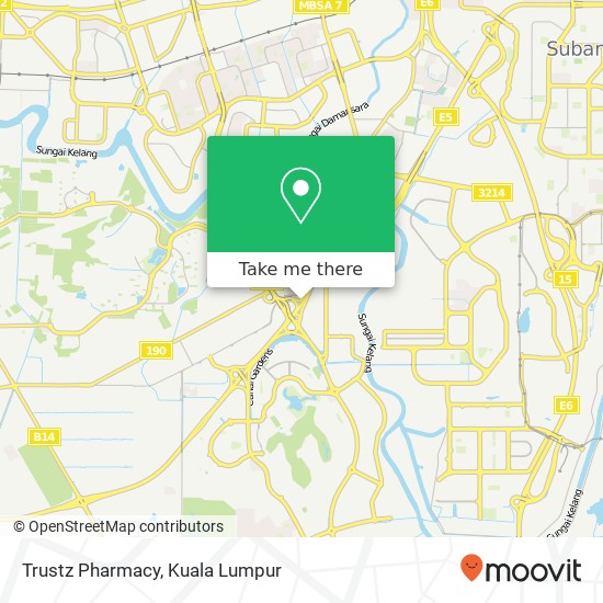 Trustz Pharmacy map