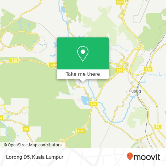 Lorong D5 map