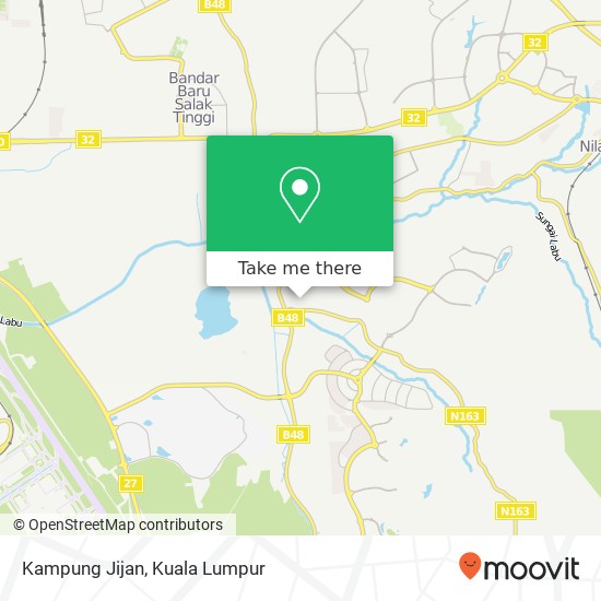 Kampung Jijan map