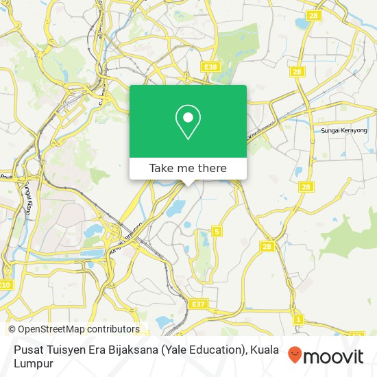 Pusat Tuisyen Era Bijaksana (Yale Education) map