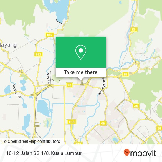 10-12 Jalan SG 1/8 map