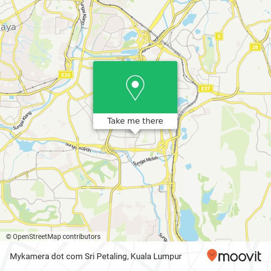 Peta Mykamera dot com Sri Petaling