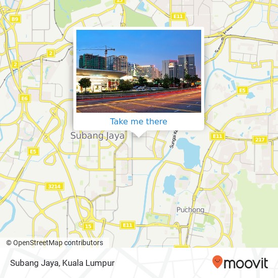 Subang Jaya map