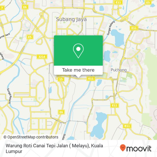 Warung Roti Canai Tepi Jalan ( Melayu) map