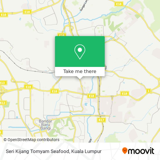 Seri Kijang Tomyam Seafood map