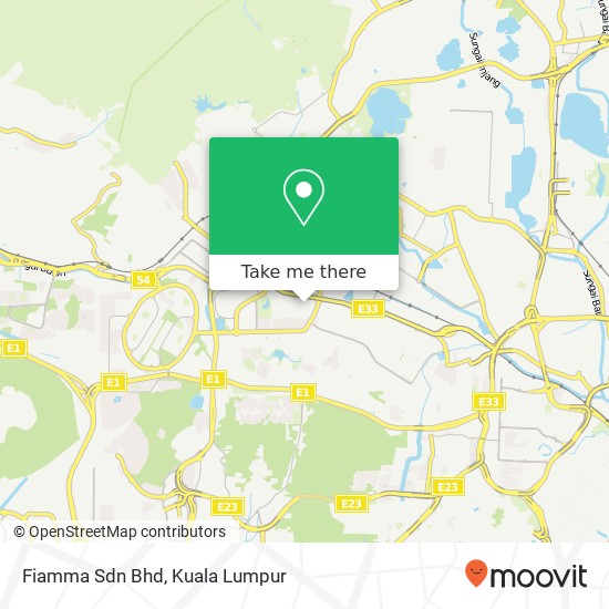 Fiamma Sdn Bhd map
