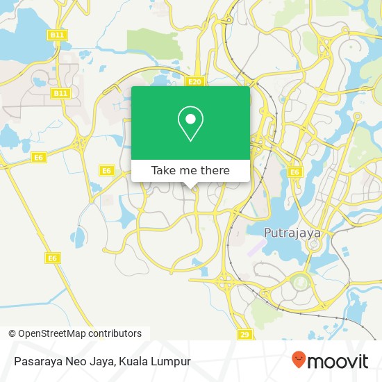 Peta Pasaraya Neo Jaya