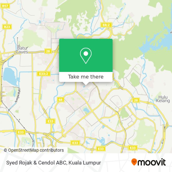 Peta Syed Rojak & Cendol ABC