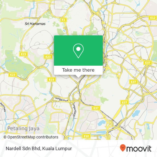 Nardell Sdn Bhd map