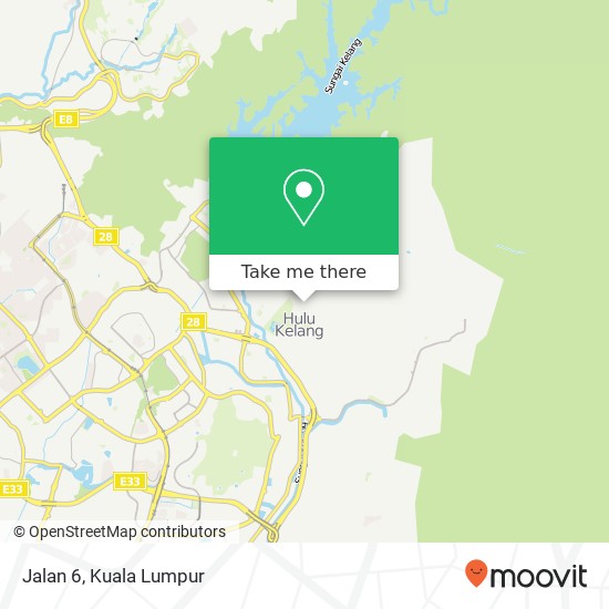 Jalan 6 map