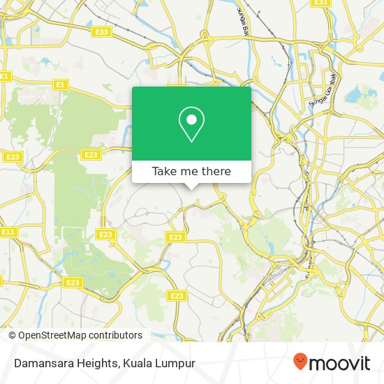 Damansara Heights map
