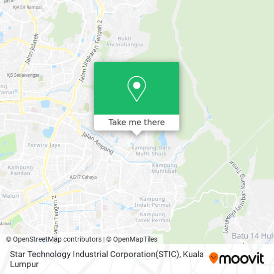 Star Technology Industrial Corporation(STIC) map