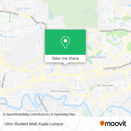 Uitm Student Mall map