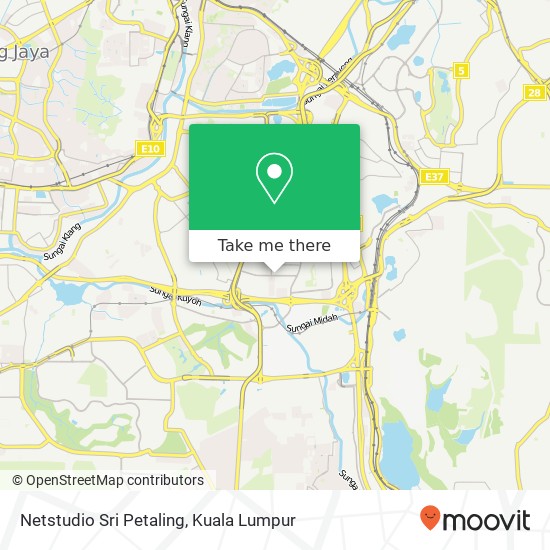 Netstudio Sri Petaling map