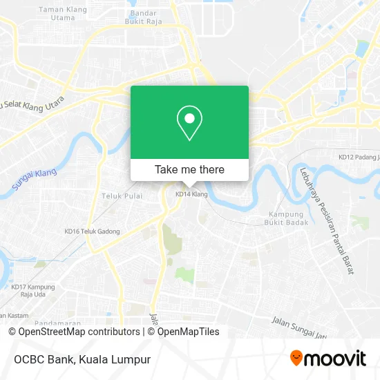 OCBC Bank map