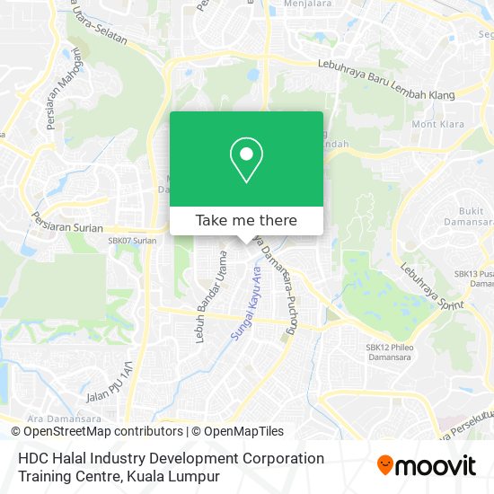 HDC Halal Industry Development Corporation Training Centre map