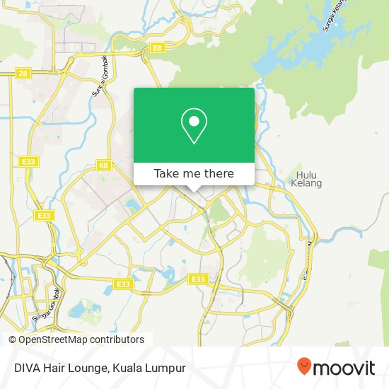 DIVA Hair Lounge map