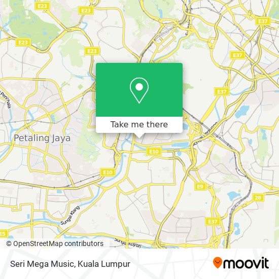 Seri Mega Music map