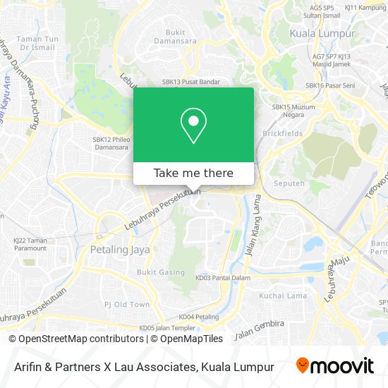 Arifin & Partners X Lau Associates map