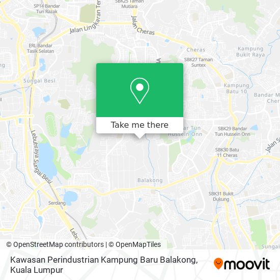 Cara Ke Kawasan Perindustrian Kampung Baru Balakong Di Seri Kembangan Menggunakan Bis Atau Mrt Lrt Moovit