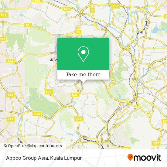 Appco Group Asia map