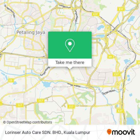 Lorinser Auto Care SDN. BHD. map