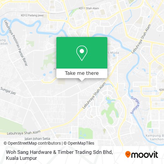 Woh Sang Hardware & Timber Trading Sdn Bhd map