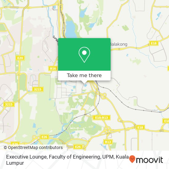 Executive Lounge, Faculty of Engineering, UPM map