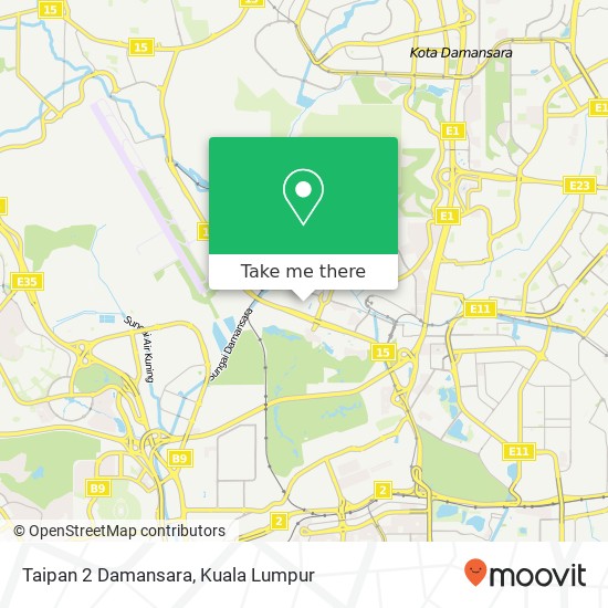Taipan 2 Damansara map