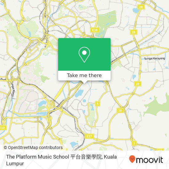 The Platform Music School 平台音樂學院 map