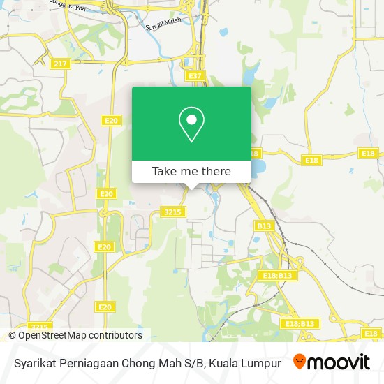 Syarikat Perniagaan Chong Mah S / B map