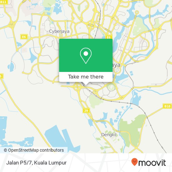 Jalan P5/7 map