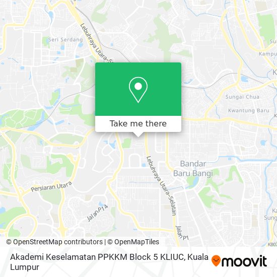 Akademi Keselamatan PPKKM Block 5 KLIUC map