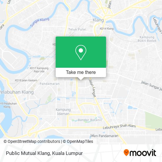 Public Mutual Klang map