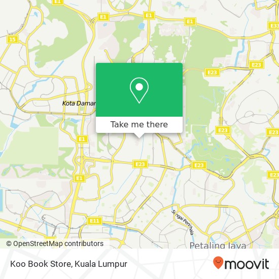 Koo Book Store map