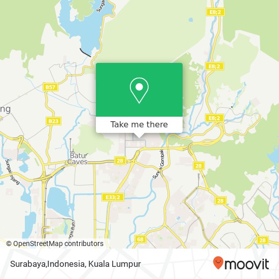 Peta Surabaya,Indonesia
