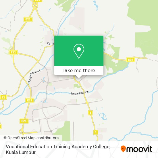 Vocational Education Training Academy College map