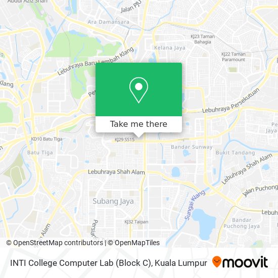 INTI College Computer Lab (Block C) map