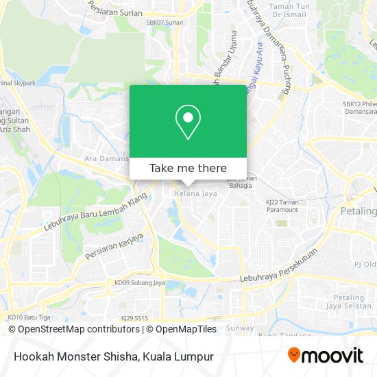 Hookah Monster Shisha map