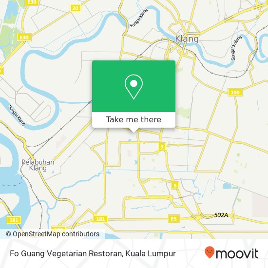 Fo Guang Vegetarian Restoran map