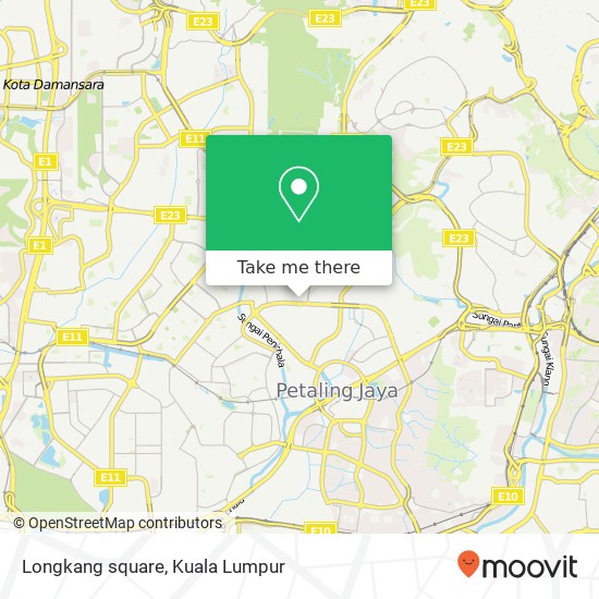 Longkang square map