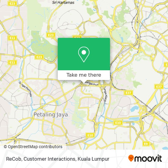 ReCob, Customer Interactions map