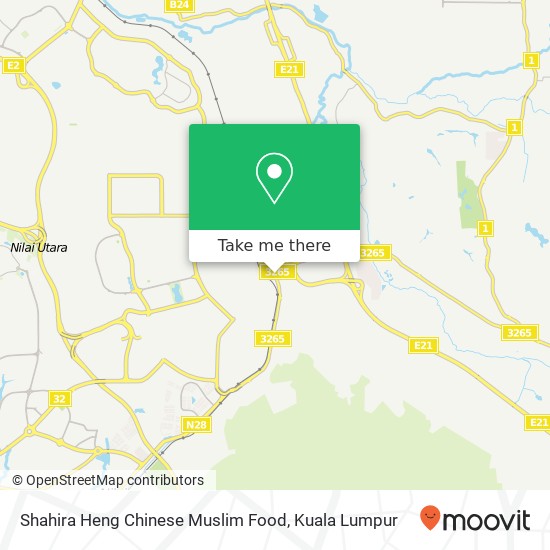 Shahira Heng Chinese Muslim Food map
