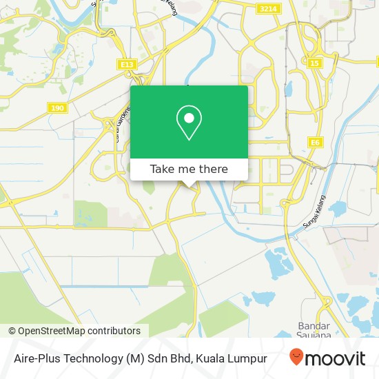 Aire-Plus Technology (M) Sdn Bhd map