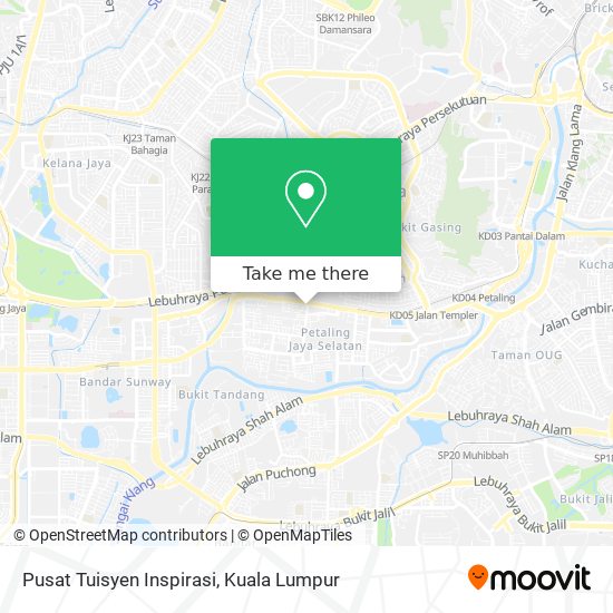 Pusat Tuisyen Inspirasi map