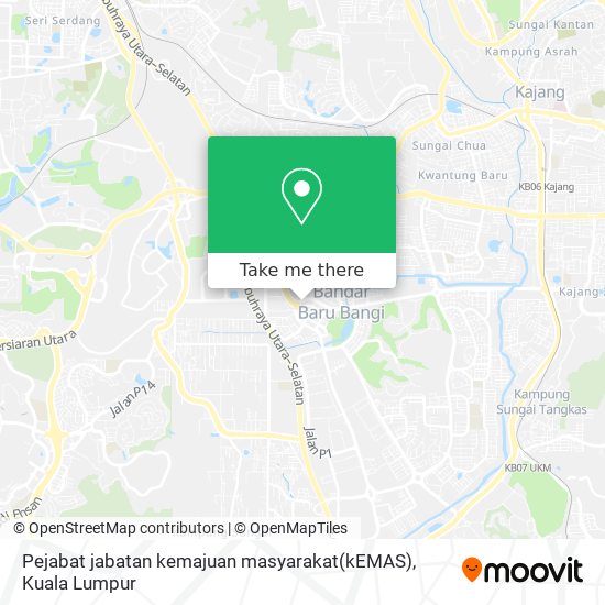 Pejabat jabatan kemajuan masyarakat(kEMAS) map