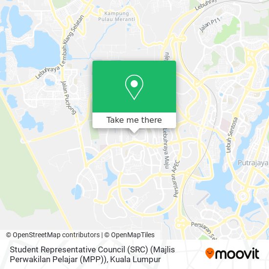 Student Representative Council (SRC) (Majlis Perwakilan Pelajar (MPP)) map