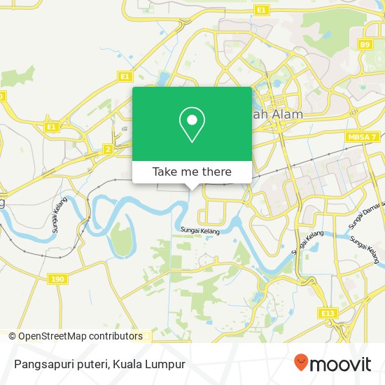 Pangsapuri puteri map