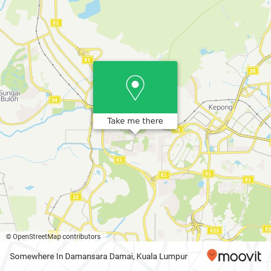 Somewhere In Damansara Damai map