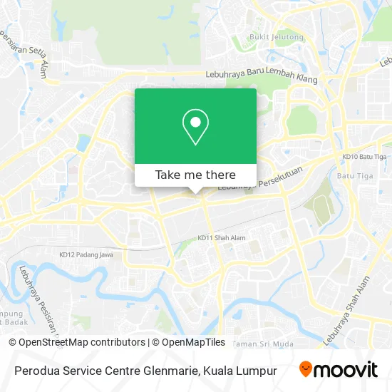 How To Get To Perodua Service Centre Glenmarie In Shah Alam By Bus Or Mrt Lrt